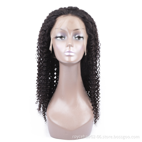 Brazilian Kinky Curl Ponytail 6x13 Lace Front wig in Brazil